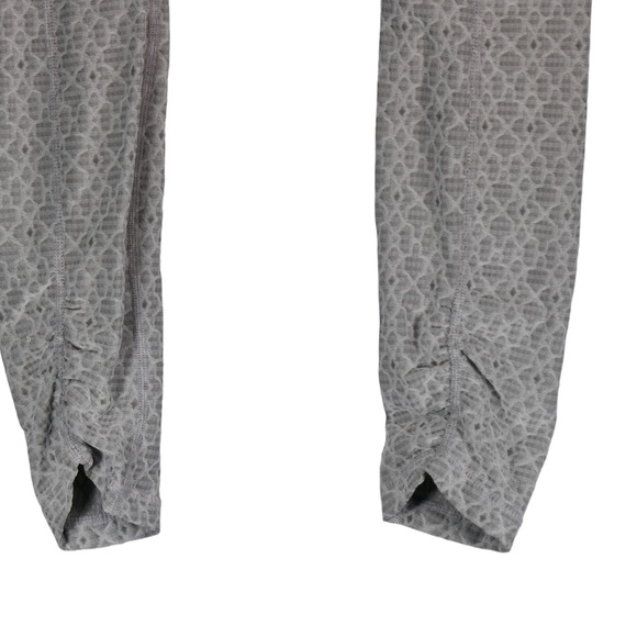Prana Leggings Womens Size XS Gray Ruched Ankles Back of Waist Hidden Pocket - Picture 5 of 7